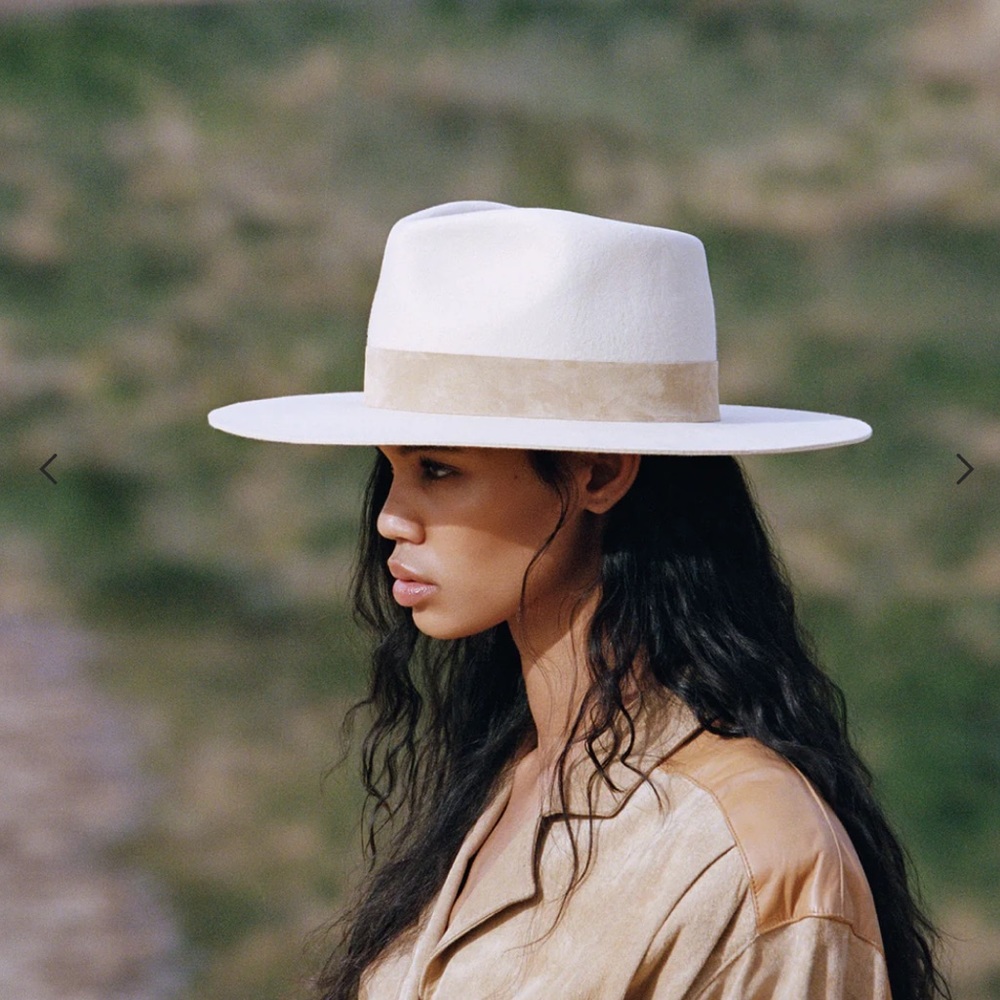 Lack of Color the Mirage hat in Ivory